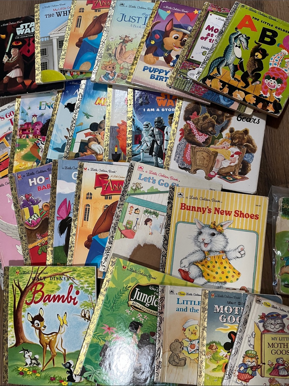 Little Golden Books Classics lot of 26 vintage to modern collectors/ journaling